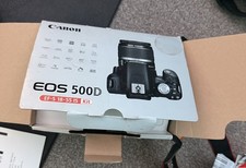 Canon EOS 500D DSLR + Sigma
