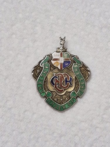 Vintage silver and - silver, enamel