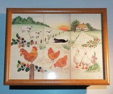 Cushioned Lap Tray Table For Food Laptop Jigsaw feat Farm Animals Padded BeanBag