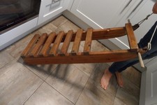 Vintage Good Quality Handmade Wood & Metal Sledge / Sled