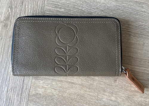 Orła kiely purse - orła, brown