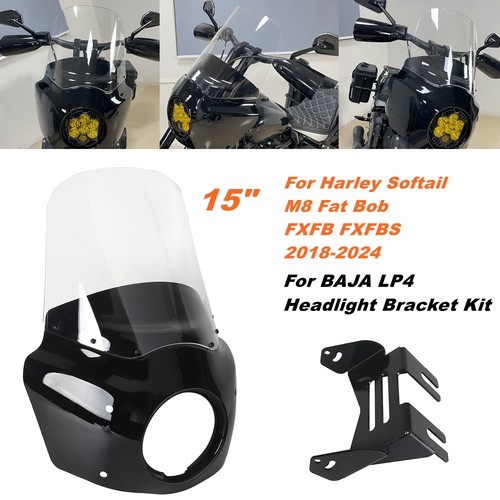Front fairing windshield - front, &