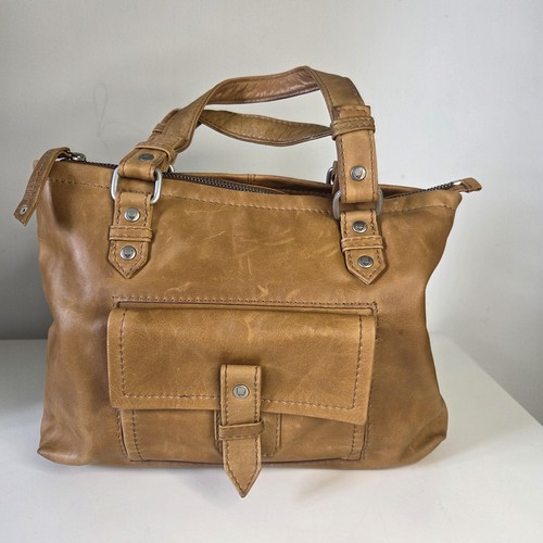 Hidesign tan genuine leather - genuine,