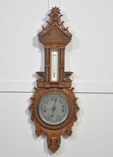 Carved oak wall - hanging, banjo