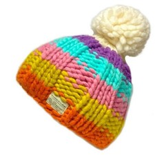 KuSan Bobble Hat Moss Yarn -