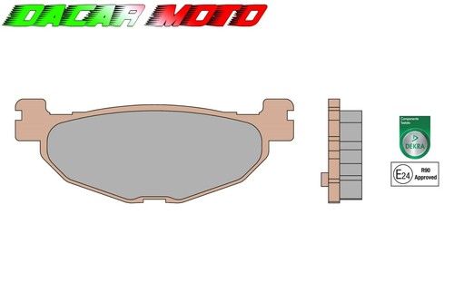 Pair rear sintered brake pads - pair,