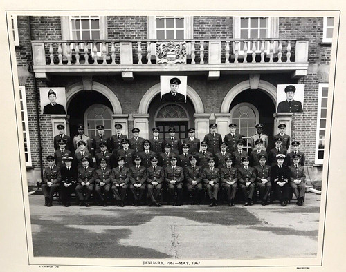 Vintage raf photo card - raf, flying