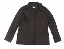 Topshop Womens Brown Striped