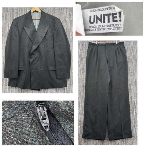 Vtg men double breasted - vtg,