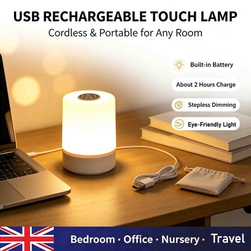 Touch sensor night light led - night,