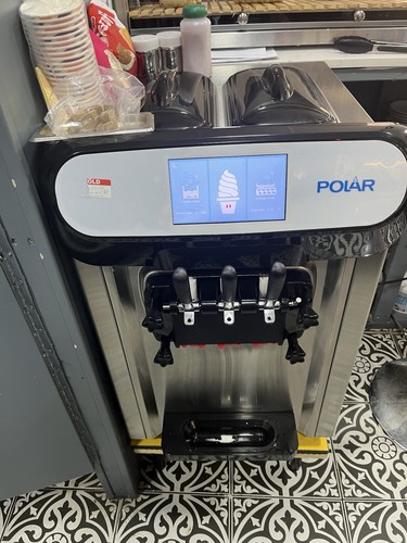 Polar soft serve - polar, ice