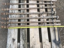 Victorian Period Cast Iron Stair Steps Spindles / Banister / Balustrade