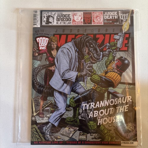 Retro rare 2000ad judge dredd - rare,