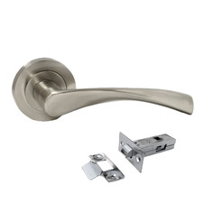Satin Nickel Twist Door