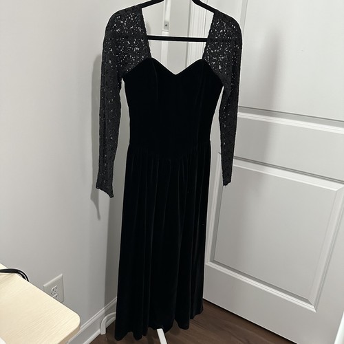 Vintage laura ashley black - vintage,