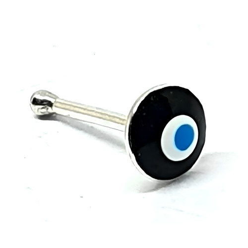 Evil eye nose stud enamel - stud,