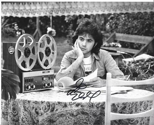 David essex signed photo - david,
