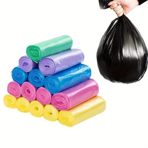 100pcs trash bags - 5l, bin