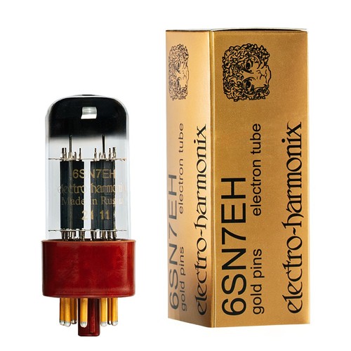 6sn7 gold pins pair electro - gold,