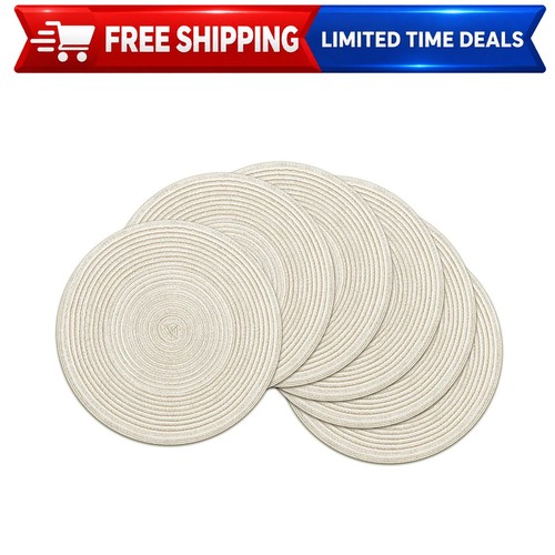 Shacos woven round - woven, placemats