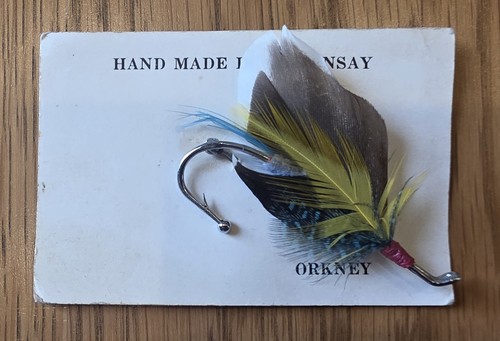 Vintage salmon fly broach - vintage,