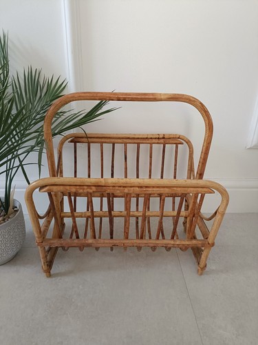 Vintage rattan magazine - vintage,
