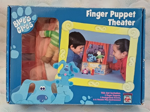 Blue clues finger puppet - clues,