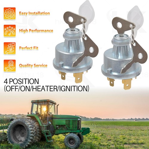 Tractor ignition switch - 2x,