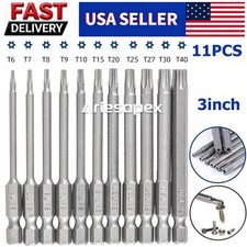11Pcs T6-T40 Magnetic Head