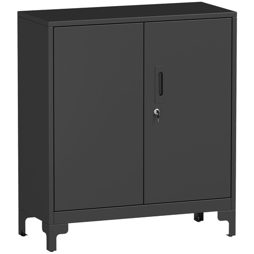Lockable metal filing cabinet - metal,