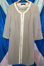 VENI INFANTINO Ronald Joyce 12 UK L38" Lilac Mother of the Bride Coat Dress