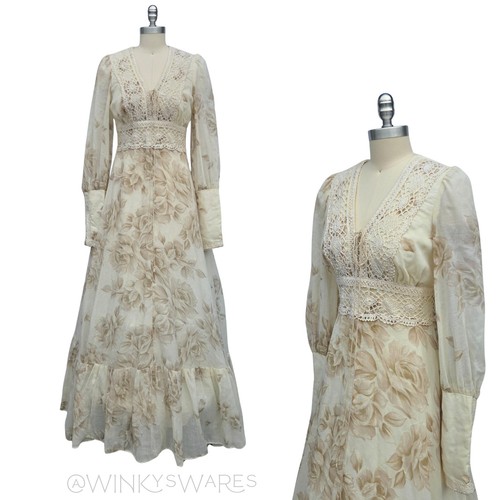 Gunne sax vintage 70s floral - vintage,