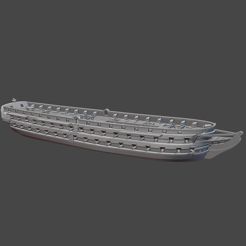 700 scale british 1st rate - 1/700,