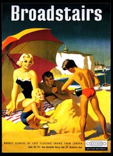 A3 - Broadstairs Kent Southern Railways 1950s  -VINTAGE RETRO Posters Print #12