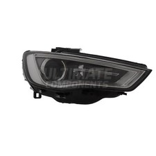 Audi A3 Headlight Hatchback 2014-2016 Xenon Headlamp With LED DRL Drivers Side
