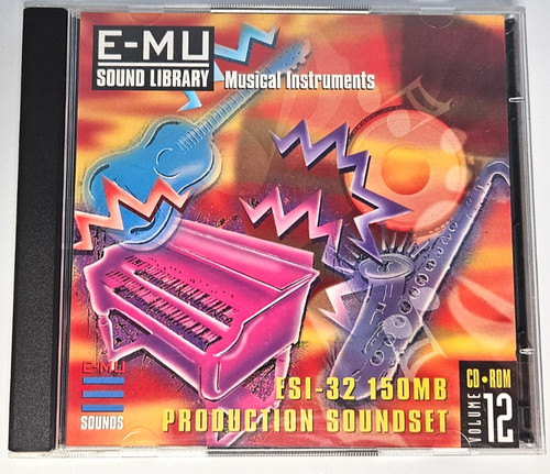 Sound library esi 32 - e-mu,