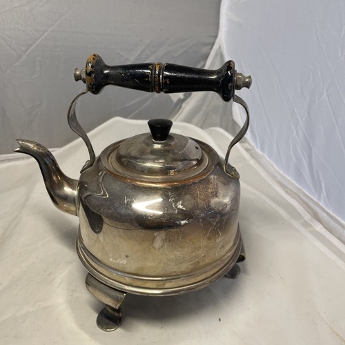 Vintage silver plated kettle - vintage,