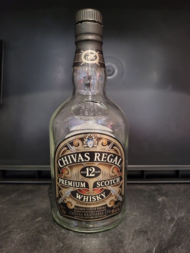 Empty chivas regal - regal, premium