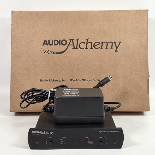 Audio alchemy dde digital - alchemy,