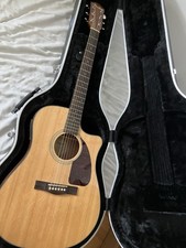 Fender CD140SCE Electro Acoustic Guitar Natural With Hard Case