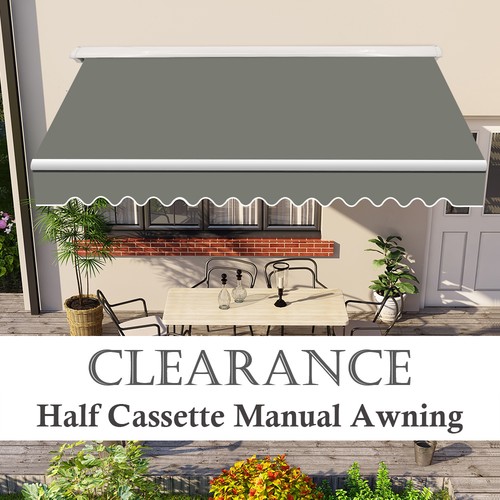 Half cassette manual - cassette, awning