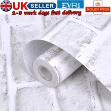 10M White Brick Self Adhesive