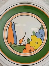 Clarice Cliff Poplar Plate