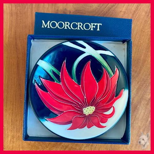 Boxed moorcroft scarlet - boxed,