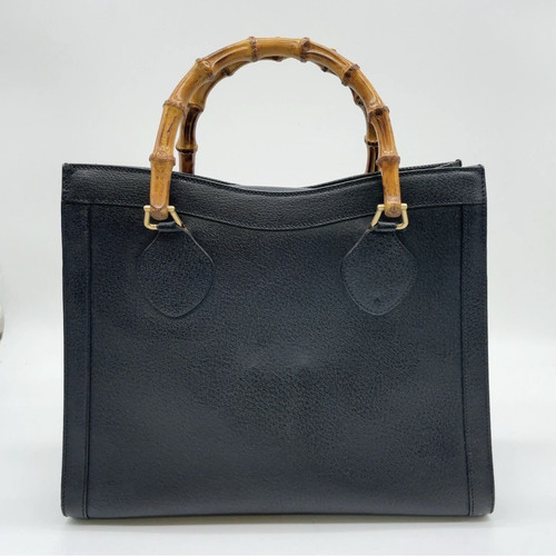 Gucci black leather - gucci, bag