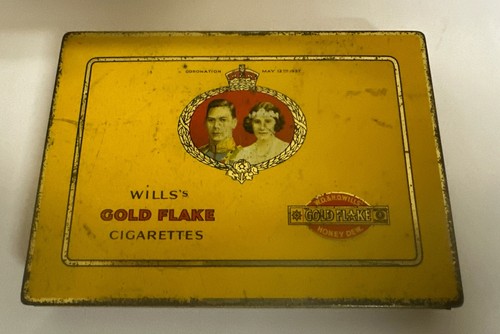 Antique will gold flake - gold,