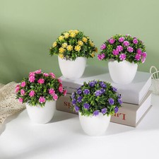 Artificial Flower With Pot