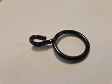  10 X Curtain Rings for 20mm Poles - Black