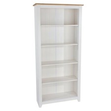 Tall Bookcase with Solid Pine