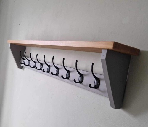Coat rack shelf floating - rack+shelf,